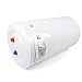 Produktbild Berkalash 50L Elektro Warmwasserspeicher, LED-Temperaturanzeige Warmwasserkessel, 2000 Watt Horizontal wandhängender Elektro Warmwasserspeicher Boiler