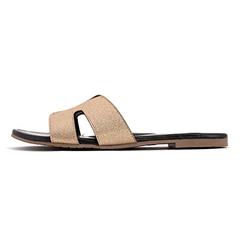 Image of CLEO By Khadim's Synthetic Grey Slip-On Flats For Women