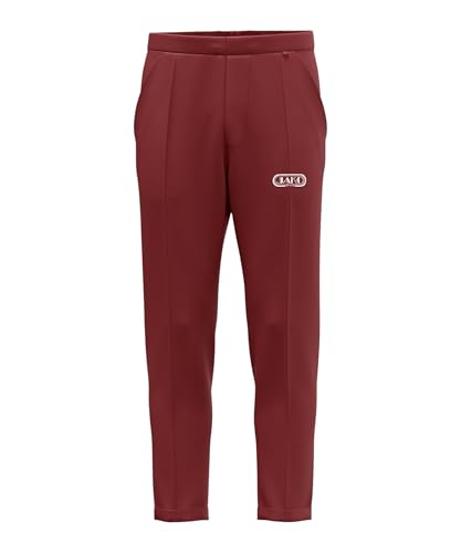 Pantalon de survêtement pour vos séances de running et détente rouge rubis M