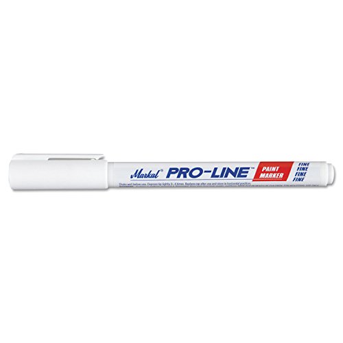 Markal 96871 Pro-Line Fine Point Paint Marker, White
