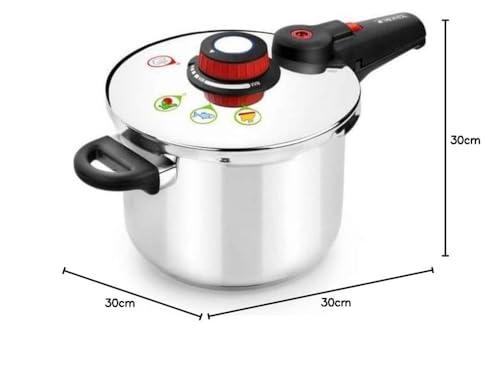 MONIX Selecta | Duo Set Autocuiseurs Rapides 4 et 6 Litres...