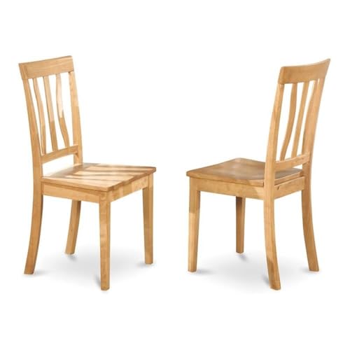 East West Furniture Oak Chairs
