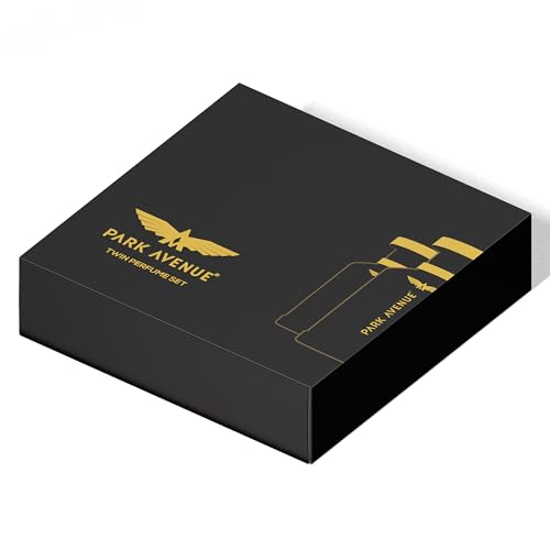 Image of Park Avenue For Him | Luxury Perfume Gift Set for Men | 2 x 100ml | Euphoria & Conquer | Long Lasting EDP | Amber | Musk | Premium Fragrance