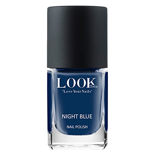 Look To Go • veganer Nagellack • NIGHT BLUE • NP 014 • 21-free & PETA approved • Made in Germany • 12ml