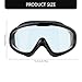 Large Frame AntiFogs Swim Goggles Clearly View Swim Glasses Waterproofs Outdoor Water Pool Not Leaking Professional Swimming