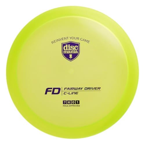 Discmania C-Line FD, Straight Fairway Driver, Yellow, 173-176g
