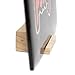 KAIU Premium Vinyl Record Stand - Showcase Your Now Playing Album Cover - Minimalistic & Elegant Holder Design- Compatible With All CDs & LPs - Natural