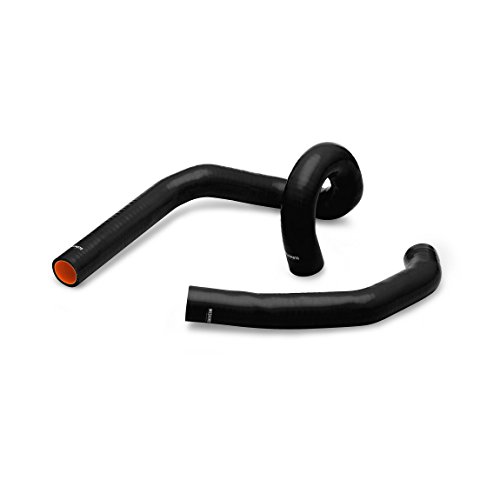 Mishimoto MMHOSE-SUP-86BK Silicone Radiator Hose Kit Compatible With Toyota Supra 1986-1992 Black