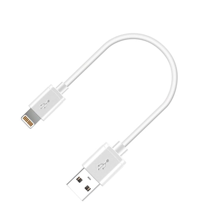 USB To Lightning Data Sync and Fast Charging 3A Short Power Bank Cable For iPhones, iPad Air, iPad mini, iPod Nano and iPod Touch-picture-12