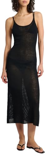Image of Onia Women's Textured Linen Sweater Scoop Maxi