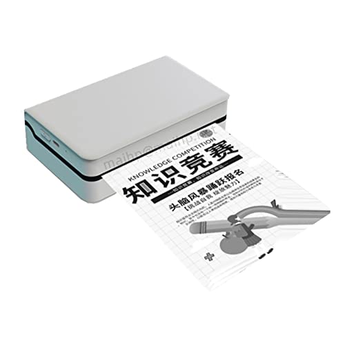 Imprimante portable de poche Bluetooth 113mm pour mémo et étiquette Android iOS