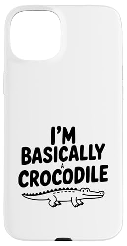 I'm Basically A Crocodile �ʔ��������̃��[���A �X�}�z�P�[�X iPhone 15 Plus �p