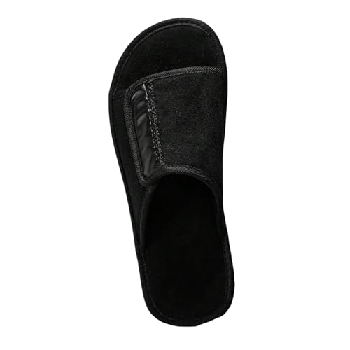 House Slippers for Women Open Toe Indoor Comfortable Washable Casual Slippers Breathable Soft Slip On Slides Sandals for Hotel Home Bedroom Travel Holiday Beach Spa Slipper