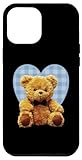 Teddy Bear Ted Gingham Love Heart