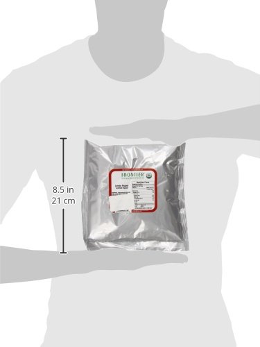 Frontier Lemon Pepper Certified Organic, 16 Ounce Bag #TOP1
