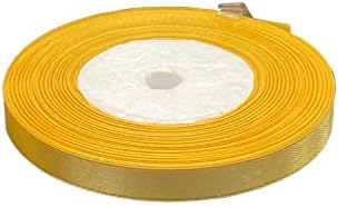 Trimming Shop White Full Roll Ribbon 40mm x 25 Metres - Double Sided Satin Brightly Coloured - 100% Polyester - For Gift Wrapping, Decorating, Arts and Craft - Machine Washable
