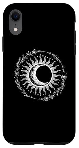 Sun Galaxy Night Sky Moon Lunar Stars Love �X�}�z�P�[�X iPhone XR �p