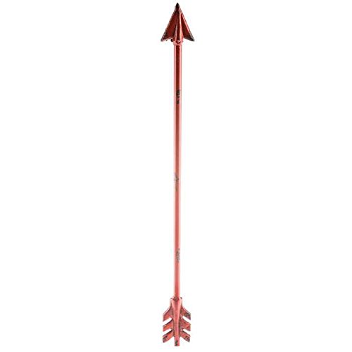 Rustic Red Metal Arrow Wall Decor