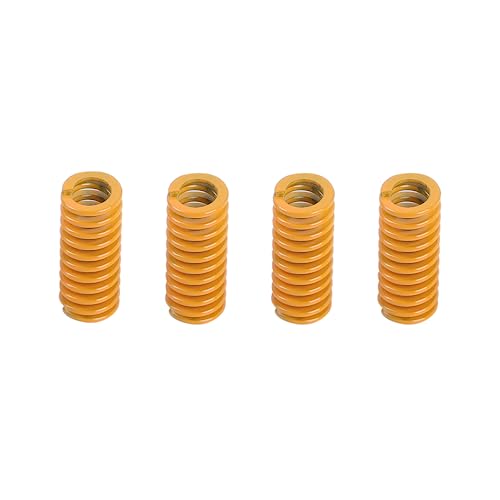 Official Creality 4Pcs Metal Leveling Nuts and 4Pcs Springs Upgraded Set for Ender 3/3 Pro/3 V2/Ender 3 Neo/Ender 3 V2 Neo/Ender 3 S1/Ender 3 S1 Pro Ender 5 Plus 3D Printer Hand Twist Nuts Set - Image 6