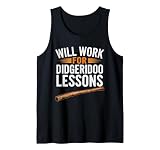 Didgeridoo Player Traditionelle Musik Australische Kultur Tank Top