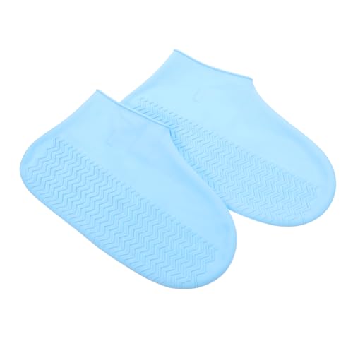 MUCKLILY Men Women Rain Boot Covers Slip-resistant Overshoes for Cycling Hiking Walking
