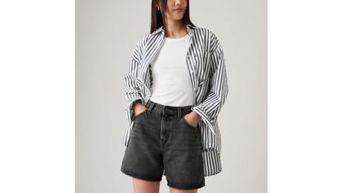 Levi's Donna High Rise Baggy, Pantaloncini, Where's My Phone, 29W - 2