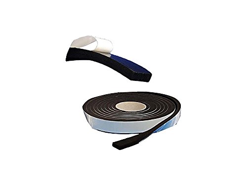 Trois Emme 96040 Joint autocollant, noir, 10 x 30 mm Cover