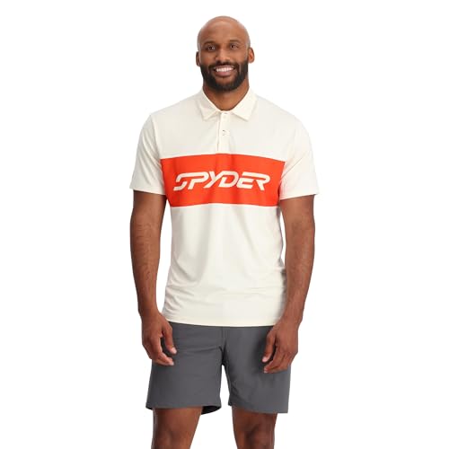 Polo de golf Spyder Olson manches courtes vêtement sport homme
