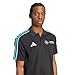 Adidas Men's Mercedes - AMG Petronas Formula 1 Team Polo T-Shirt, Black/White, X-Large