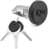 924-796 Ignition Switch Lock Cylinderwith On Board Programming, Compatible with Chevy GMC Cadillac Buick H2, Ignition Lock Cylinder Keys Replace 15794826 15919460 19120038, No Chip