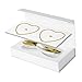 Perfeclan Permanentes Armband-Set, Geschenke f&uuml;r Paare, leichtes Armband-Herstellungs-Set, Schmuck, f&uuml;r Valentinstag, Hochzeit, Strand, Geburtstag, Gold