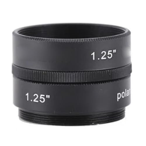 Filtro polarizador ajustable de 1,25 pulgadas y 31,7 mm para accesorios de telescopios