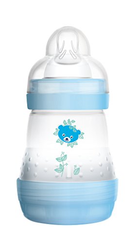 Miniatura 2 de Instrucciones En Lengua Extranjera - Mam Fb0403b - Pack De 3 Auto-Esterilización Y Botellas Contra El Cólico De 160 Ml, Color: Azul Verde