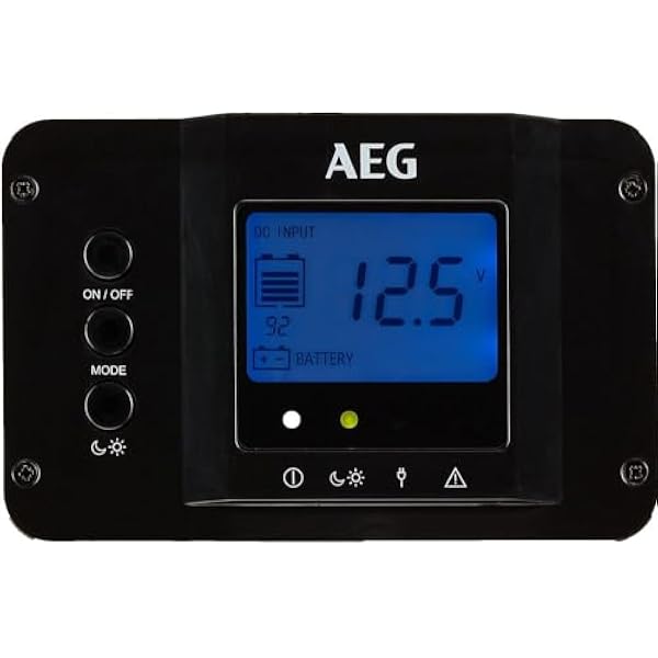 AEG Automotive 10287 pilot zdalnego sterowania, funkcja aplikacji do przetwornika napięcia AEG Sinus/Converter Control Panel Bluetooth