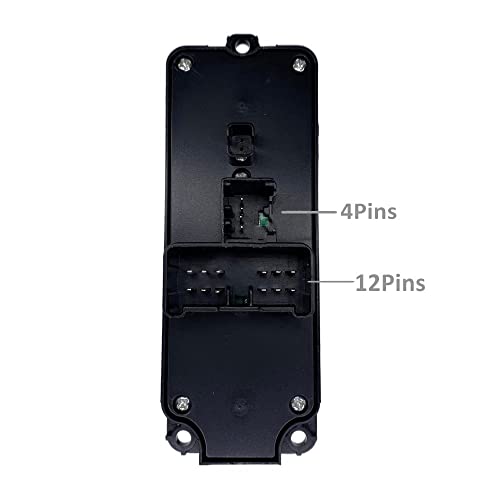 Interrupteur de vitre Mazda 3 commande bouton robuste BP1E-66-350 - 4
