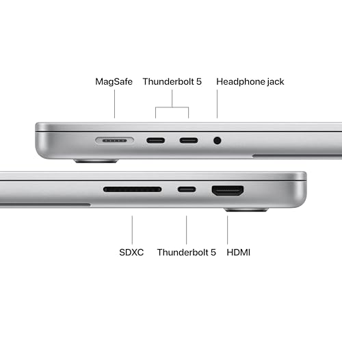 Image of (CTO) Apple 16-inch MacBook Pro: M5 Max chip w 18-core CPU - 40-core GPU, 64GB, 2TB, Silver, 140W - Z1MV0002M - (2026)