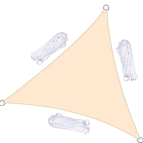 Toldo triangular de 6x6x6 m impermeable con protección UV 95 para terrazas 2