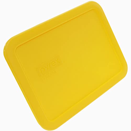 Pyrex 7210-Pc 3-Cup Meyer Lemon Yellow Lid (2-Pack) #TOP4