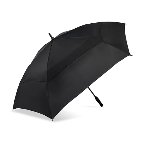 ShedRain Golf Umbrella 62-Inch Canopy Lightweight Wind-Resistant Auto-Open