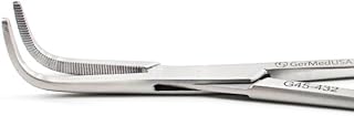 Meeker Kantrowitz Forceps Full Curved Jaws 7 3/4