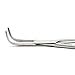 Meeker Kantrowitz Forceps Full Curved Jaws 7 3/4