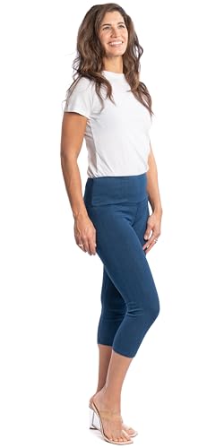 Legging tummy control gainant Intro taille haute élastique bleu XL