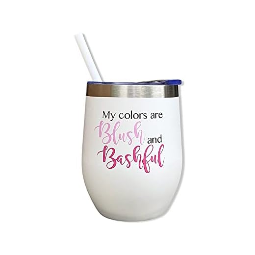 Glassy Girls My Colors are Blush and Bashful Tumbler, Steel Magnolias gift, Steel Magnolias Musical, 90’s Gift, 80’s Birthday Gift, White 12oz Tumbler