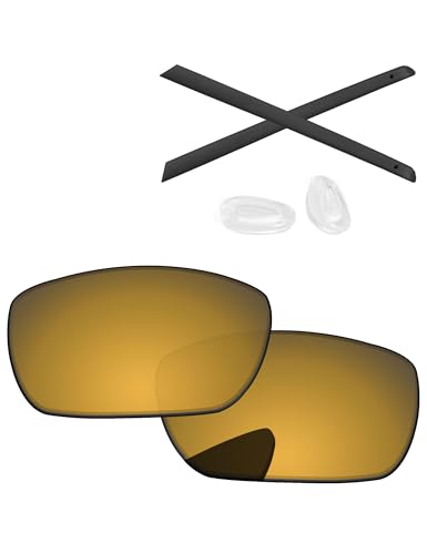 Image of Replacement Lenses & Rubber Kits for Oakley Tinfoil OO4083 Sunglass - Precision Fit, UV Block & Impact Resistant