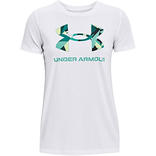 Under Armour Damen Live Sportstyle Graphic SSC T-Shirt, weiß (106), M