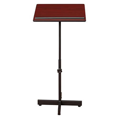 Oklahoma Sound Portable Presentation Lectern, Mahogany #TOP1