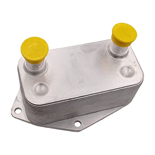 TOOWGM Enfriador de aceite del motor para BMW E39 5 Series 520d E46 3 series 318d 320d OEM 11422247015 5989070141 2247203 Cover