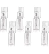 RMISODO 6 Pieces Powder Spray Bottle, 14ml Refillable Hair Fiber Applicator, Empty Dry Powder Cos...