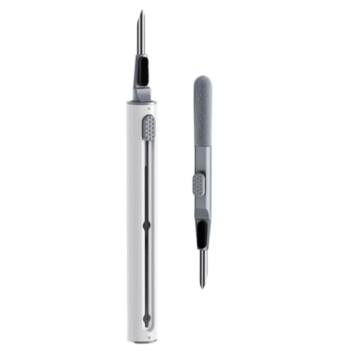 TwinkleHom AirPod Cleaning Kit, 3-in-1 Cleaning Tools for AirPods Pro/Case with Metal Pick & Soft Brush, Multifunctional Earbuds Cleaner for Phone Charging Port, Headphones Keyboards Cleaning Pen
