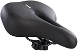 PEARL Sports Memoryfoam Fahrradsattel: Ergonomischer Fahrradsattel mit Memory-Foam, für...